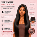 13x4 Straight Frontal Wig