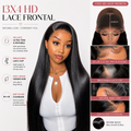 Straight 13x4 HD Lace Frontal
