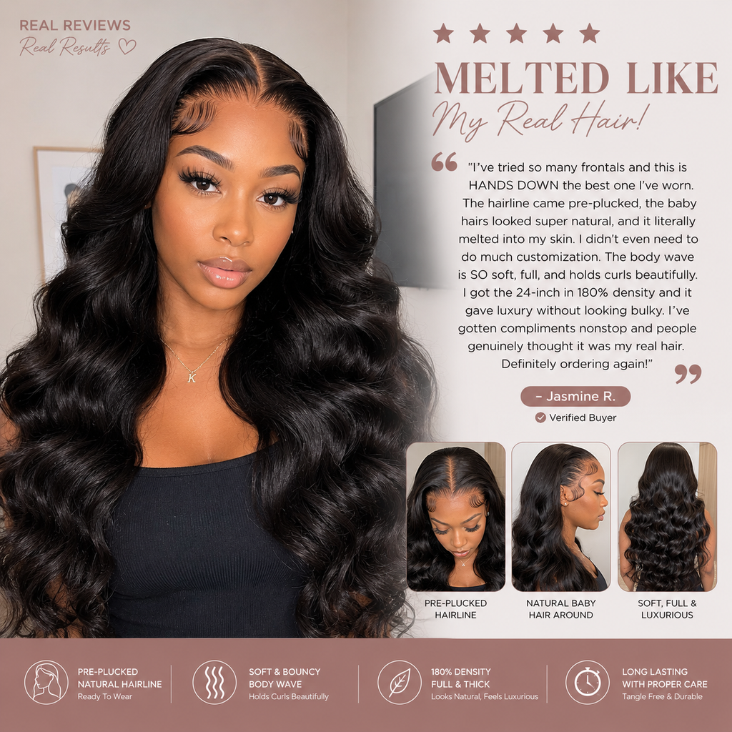 Deep Wavy 13x4 Lace Frontal